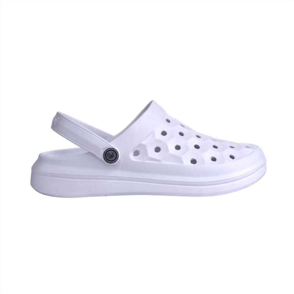 NEW JOYBEES unisex varsity clog in white
